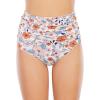 imageAmerican Trends High Waisted Bikini Bottoms Ruched Tummy Control Swimsuits Bottoms Sexy Swim Bottom Bathing Suits for WomenMultifloral