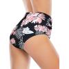 imageAmerican Trends High Waisted Bikini Bottoms Ruched Tummy Control Swimsuits Bottoms Sexy Swim Bottom Bathing Suits for WomenPink Floral