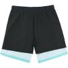 imageAmerican Trends Mens Swim Trunks Board Shorts Quick Dry Mens Swimming Trunks with Compression LinerBlack Blue Gradient