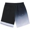 imageAmerican Trends Mens Swim Trunks Board Shorts Quick Dry Mens Swimming Trunks with Compression LinerBlack Grey Gradient