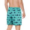 imageAmerican Trends Mens Swim Trunks Board Shorts Quick Dry Mens Swimming Trunks with Compression LinerBlue Green Shark