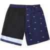 imageAmerican Trends Mens Swim Trunks Board Shorts Quick Dry Mens Swimming Trunks with Compression LinerNavy Blue Fish Bone
