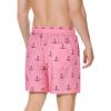 imageAmerican Trends Mens Swim Trunks Board Shorts Quick Dry Mens Swimming Trunks with Compression LinerPink Anchor