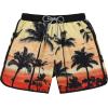 imageAmerican Trends Mens Swim Trunks Board Shorts Quick Dry Mens Swimming Trunks with Compression LinerZ Coconut Tree