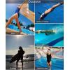 imageAthletic One Piece Swimsuit for Women Modest Criss Cross Back Slimming Bathing Suit Swimming SuitA Pink
