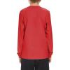 imageBoy Long Sleeve Rash Guard Shirt UPF 50 Sun Protection Rashguard Swim ShirtRed