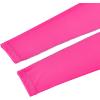 imageBoy Long Sleeve Rash Guard Shirt UPF 50 Sun Protection Rashguard Swim ShirtRose Red