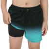 imageBoys Swim Trunks Kids Swimming Shorts Toddler Bathing Suit Swim Trunks Compression Liner Black Blue 1214 Years