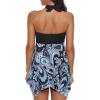imageBathing Suits for Women Tummy Control Plus Size Womens One Piece Swimsuit Athletic SwimdressE Black Printed
