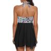 imageBathing Suits for Women Tummy Control Plus Size Womens One Piece Swimsuit Athletic SwimdressE Flower Printed