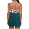 imageBathing Suits for Women Tummy Control Plus Size Womens One Piece Swimsuit Athletic SwimdressE Green Print
