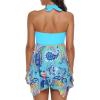imageBathing Suits for Women Tummy Control Plus Size Womens One Piece Swimsuit Athletic SwimdressE Skyblue