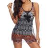 imageAmerican Trends Bathing Suits Tummy Control Womens Mesh Swimdress One Piece Swimsuits for Women Athletic Swimwear06 Color a