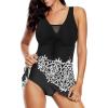 Black-white Swimdress