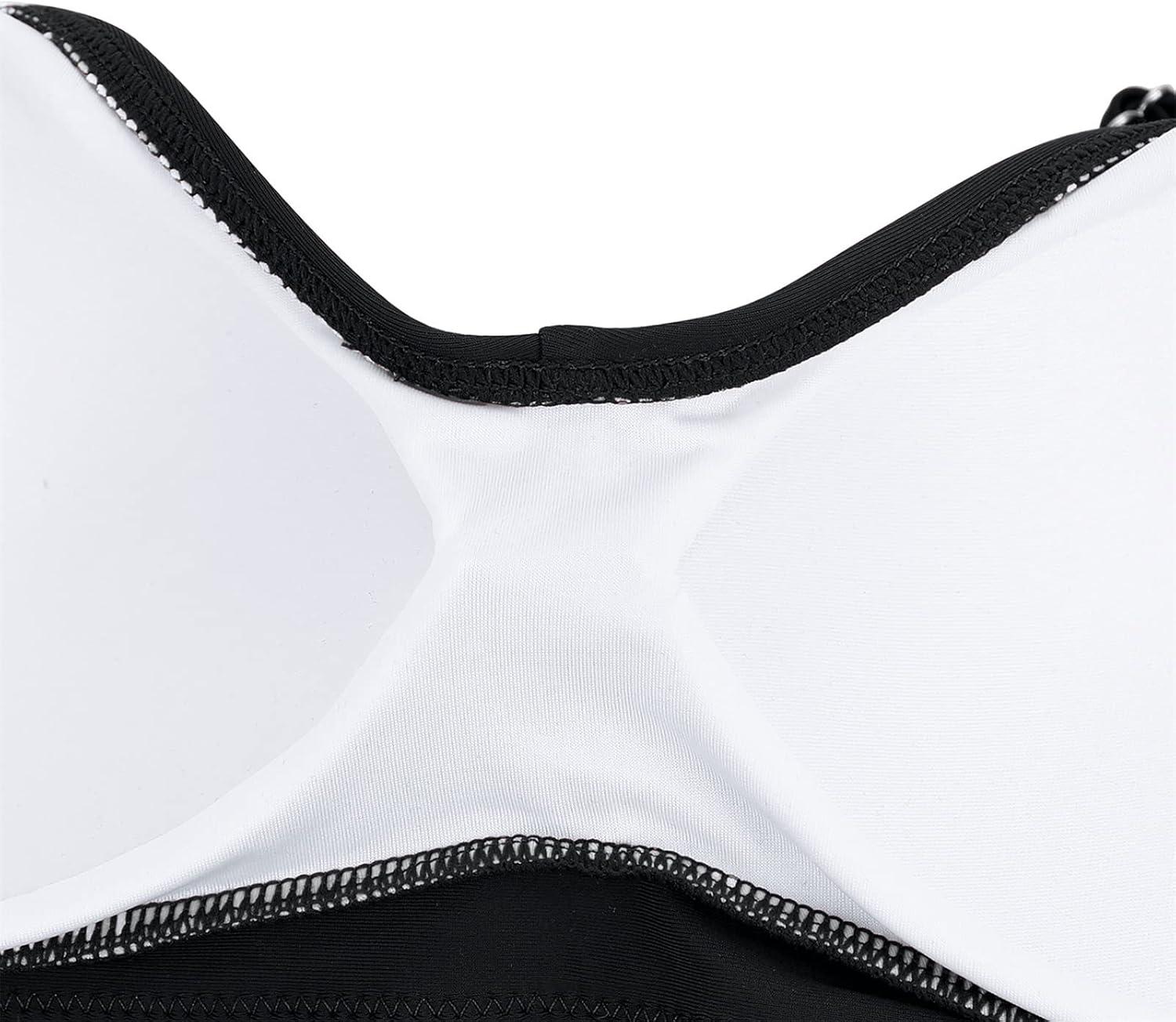 imageAmerican Trends Womens High Waisted Bikini Swimsuits Push Up Bikini Sets Sexy Bathing Suits Two Piece SwimsuitBlack