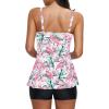 imageAmerican Trends Tankini Swimsuits Plus Size Tankini Bathing Suits for Women Tankini Bathing Suits Swimwear for Women06 Pink Flamingo
