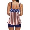 imageAmerican Trends Tankini Swimsuits Plus Size Tankini Bathing Suits for Women Tankini Bathing Suits Swimwear for WomenAmerican Flag