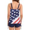 imageAmerican Trends Tankini Swimsuits Plus Size Tankini Bathing Suits for Women Tankini Bathing Suits Swimwear for WomenB American Flag