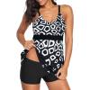 imageAmerican Trends Tankini Swimsuits Plus Size Tankini Bathing Suits for Women Tankini Bathing Suits Swimwear for WomenBlock Pattern