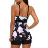 imageAmerican Trends Tankini Swimsuits Plus Size Tankini Bathing Suits for Women Tankini Bathing Suits Swimwear for WomenBlue Pink Rose