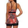 imageAmerican Trends Tankini Swimsuits Plus Size Tankini Bathing Suits for Women Tankini Bathing Suits Swimwear for WomenRed Floral