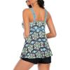 imageAmerican Trends Tankini Swimsuits for Women Two Piece Bathing Suits Tankini Top with Boyshorts Swimwear for WomenBluegreen