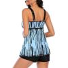 imageAmerican Trends Tankini Swimsuits for Women Two Piece Bathing Suits Tankini Top with Boyshorts Swimwear for WomenBluewhite