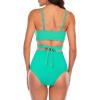 imageAmerican Trends Womens High Waisted Bikini Swimsuits Push Up Bikini Sets Sexy Bathing Suits Two Piece SwimsuitGreen