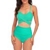 imageAmerican Trends Womens High Waisted Bikini Swimsuits Push Up Bikini Sets Sexy Bathing Suits Two Piece SwimsuitGreen