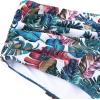 imageAmerican Trends Womens High Waisted Bikini Swimsuits Push Up Bikini Sets Sexy Bathing Suits Two Piece SwimsuitLeaf Print