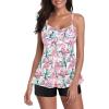 imageAmerican Trends Tankini Swimsuits Plus Size Tankini Bathing Suits for Women Tankini Bathing Suits Swimwear for Women06 Pink Flamingo