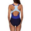 imageAmerican Trends Athletic Swimsuit for Women One Piece Lap Swimming Training Suit Tummy Control Bathing Suits0 Blue