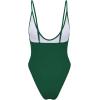 imageAmerican Trends Womens One Piece Swimsuits Sexy V Neck Bathing Suit Open Back High Cut SwimwearGreen