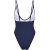 imageAmerican Trends Womens One Piece Swimsuits Sexy V Neck Bathing Suit Open Back High Cut SwimwearNavy