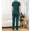 imageAmerican Trends Maternity Nursing Pajamas Postpartum Breastfeeding Labor Delivery Pjs Pregnancy Sleepwear Lounge SetDark Green