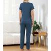 imageAmerican Trends Maternity Nursing Pajamas Postpartum Breastfeeding Labor Delivery Pjs Pregnancy Sleepwear Lounge SetNavy