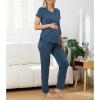 imageAmerican Trends Maternity Nursing Pajamas Postpartum Breastfeeding Labor Delivery Pjs Pregnancy Sleepwear Lounge SetNavy