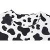 imageAmerican Trends Womens Long Sleeve Nightgowns Sleep Shirts Night Shirts Night Gown House Dresses Ladies Night DressCow Print