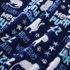 imageAmerican Trends Womens Long Sleeve Nightgowns Sleep Shirts Night Shirts Night Gown House Dresses Ladies Night DressLong Dark Blue Cats