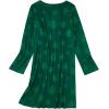 imageAmerican Trends Womens Long Sleeve Nightgowns Sleep Shirts Night Shirts Night Gown House Dresses Ladies Night DressLong Green Print