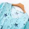 imageAmerican Trends Womens Pajama Sets Two Piece Sleep Shirt Short Sleeve Cartoon Print Pj Set Tops with Capri Pants SleepwearA Green Star