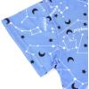 imageAmerican Trends Womens Pajama Sets Two Piece Sleep Shirt Short Sleeve Cartoon Print Pj Set Tops with Capri Pants SleepwearBeidou Star