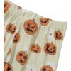 imageAmerican Trends Womens Pajama Sets Two Piece Sleep Shirt Short Sleeve Cartoon Print Pj Set Tops with Capri Pants SleepwearFlower Pumpkin