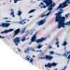imageAmerican Trends Womens Pajama Sets Two Piece Sleep Shirt Short Sleeve Cartoon Print Pj Set Tops with Capri Pants SleepwearIndigo Powder