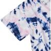 imageAmerican Trends Womens Pajama Sets Two Piece Sleep Shirt Short Sleeve Cartoon Print Pj Set Tops with Capri Pants SleepwearIndigo Powder