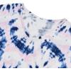 imageAmerican Trends Womens Pajama Sets Two Piece Sleep Shirt Short Sleeve Cartoon Print Pj Set Tops with Capri Pants SleepwearIndigo Powder