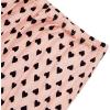 imageAmerican Trends Womens Pajama Sets Two Piece Sleep Shirt Short Sleeve Cartoon Print Pj Set Tops with Capri Pants SleepwearPink Black Heart
