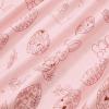 imageAmerican Trends Womens Pajama Sets Two Piece Sleep Shirt Short Sleeve Cartoon Print Pj Set Tops with Capri Pants SleepwearPink Rabbit