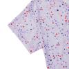 imageAmerican Trends Womens Pajama Sets Two Piece Sleep Shirt Short Sleeve Cartoon Print Pj Set Tops with Capri Pants SleepwearPurple Star