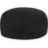 imageNewsboy Flat Cap Hats for Men  Vintage Ivy Cabbie Driving Fitted CapBlack